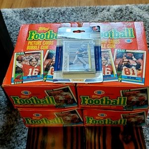1990 Topps Wax Pack Box Lot